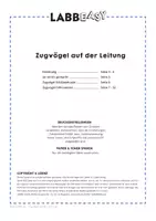 Vorschau - Mal- und Bastelvorlagen - Zugvögel auf der Leitung - Herbst und Frühjahr - Seite 2