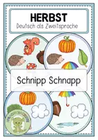 Vorschau - Spiele - HERBST Schnipp Schnapp / Finde den Zwilling - Deckblatt