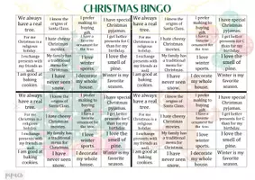 Vista previa - Juegos / Gamificación - Christmas Bingo - Fun ESL Classroom Game - página 2