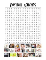 Vorschau - Arbeitsblätter - Word Search - Daily Routine and Hobbies ESL/EFL/Englisch - Seite 2