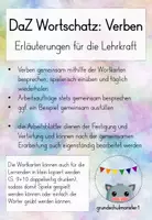 Vorschau - Unterrichtsreihen - DaZ (Ukraine) Wortschatz: alltägliche Verben - Seite 1