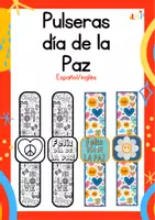 Vista previa - Unidades / Secuencias / Situaciones de Aprendizaje - Pulseras del día de la paz - Portada