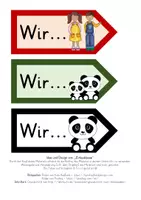 Vorschau - Präsentationen/Tafelbilder - Lautstärkeregler Version Panda - Seite 1