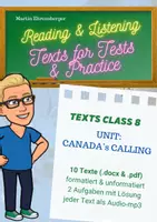 Vorschau - Arbeitsblätter - Reading 8 - Canada's Calling - 10 Texte + Audio - Deckblatt