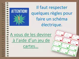 Aperçu - Jeux - Jeu de cartes (découvrir règles de schématisation en électricité) - Page de couverture