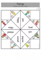 Vorschau - Arbeitsblätter - Feelings Gefühle Himmel und Hölle Spiel - Englisch - Seite 3
