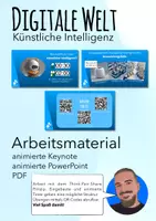 Vorschau - Arbeitsblätter - Digitale Welt - Was ist künstliche Intelligenz? - Deckblatt