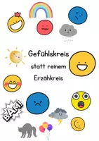 Vorschau - Poster - Gefühlskreis statt reinem Erzählkreis - Deckblatt
