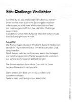Vorschau - Mal- und Bastelvorlagen - Näh-Challenge / Windlichter nähen - Deckblatt