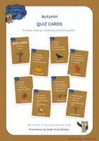 anteprima - Quiz - Brown Owl's Autumn - QUIZ CARDS - Pagina di copertina