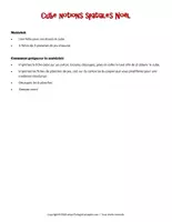 Aperçu - Jeux - Jeu notions spatiales Noël - Page 1