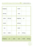 Vorschau - Spiele - Wortsudoku Englisch: animals in the forest - Seite 3