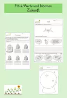Vorschau - Arbeitsblätter - Zukunft - Arbeitsblätter zum Thema Zukunft - Deckblatt