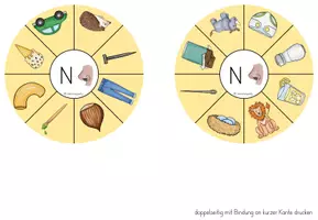Vorschau - Spiele - Freiarbeit: Klammerscheiben N n - Seite 3