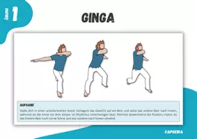 Vorschau - Stundenentwürfe - Capoeira ⎮ Komplettpaket Unterrichtsreihe Capoeira (Verlaufsplanung, Stationskarten, Playlist, Bewertungsraster) - Seite 3