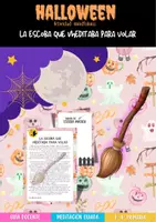Vista previa - Hojas de trabajo - Juego de Halloween |La Escoba de la Calma Recurso de Autorregulación y Foco (6-12 años) - página 1