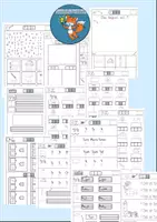 Vorschau - Arbeitsblätter - Arbeitsblätter Buchstabe T Druckschrift Wochenplan Buchstabeneinführung - Seite 2