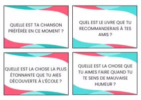 Aperçu - Cartes / Images - Pack de Flashcards "Icebreakers" pour la classe - Page 3