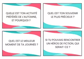 Aperçu - Cartes / Images - Pack de Flashcards "Icebreakers" pour la classe - Page 1