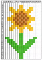 Vorschau - Arbeitsblätter - Herbst Pixel-Kunst - Malen für Vertretungsstunden - Seite 2