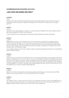 Vorschau - Arbeitsblätter - Das Café am Rande der Welt - Zusammenfassung (Seite für Seite) - Deckblatt
