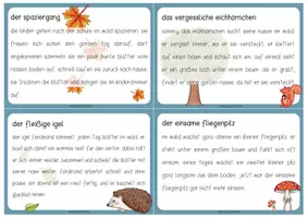 Vorschau - Fördermaterial/Inklusion - HERBST "Abschreibkartei" - Seite 2