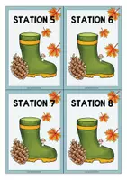 Vorschau - Stationenlernen - HERBST Stationskarten - Seite 3
