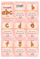 Vorschau - Spiele - Lesespiel zum ABC, alphabetische Reihenfolge | Druckschrift - Seite 3