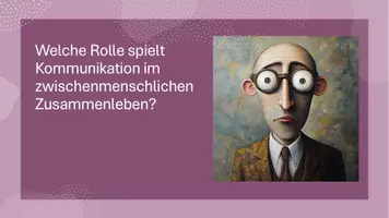 Vorschau - Präsentationen/Tafelbilder - Präsentation: Kommunikationspsychologie - Seite 1