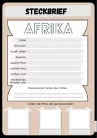 Vorschau - Arbeitsblätter - Afrika - Unsere Kontinente Geographie/Erdkunde - Heftchen mit Lösungen - Seite 3
