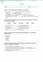 Vista previa - Hojas de trabajo - English - Adjectives (ending in -less) - página 3