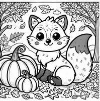 Vorschau - Arbeitsblätter - Herbst Ausmalbilder - Seite 3