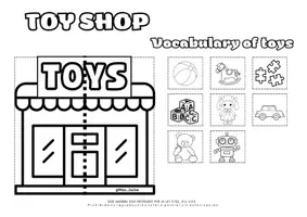 Vista previa - Hojas de trabajo - TOYS - página 1