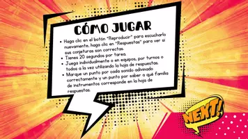 Vista previa - Juegos / Gamificación - Adivina los Sonidos - Instrumentos de Percusión - página 3