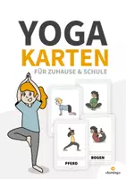 Vorschau - Spiele - Kinderyoga: 65 Yoga-Bildkarten für Kinder (zuhause, Kita & Schule) - Deckblatt