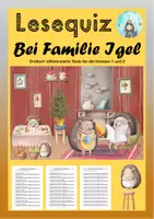 Vorschau - Arbeitsblätter - Lesequiz Bei Familie Igel (Klassen 1 und 2) - Deckblatt