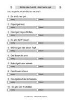 Vorschau - Arbeitsblätter - Lesequiz Bei Familie Igel (Klassen 1 und 2) - Seite 1