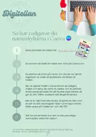 förhandsvisning - Redigerbara namnskyltar - kritor - sida 1