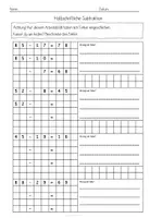 Vorschau - Arbeitsblätter - halbschriftliche Subtraktion - Fehler finden - Seite 1