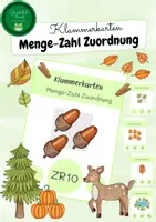 Vorschau - Arbeitsblätter - Zählen im Zahlenraum bis 10 - Deckblatt
