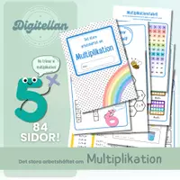 förhandsvisning - Ad Stora multiplikationshäftet - försättsblad