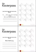 Vorschau - Mal- und Bastelvorlagen - Motivationspass zum Thema Instrumente - Seite 3