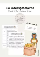Vorschau - Stundenentwürfe - Die Josefsgeschichte: Die 1. Reise der Brüder (Stunde 6) - Deckblatt