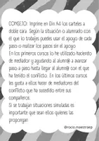 Vista previa - Tarjetas / Manipulativos - PASOS RESOLUCIÓN DE CONFLICTOS - página 3