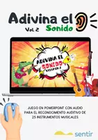 Vista previa - Juegos / Gamificación - Adivina el Sonido Vol. 2 - Instrumentos Musicales - Portada