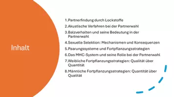 Vorschau - Präsentationen/Tafelbilder - Präsentation: Paarungssysteme und Fortpflanzungsstrategien - Balzverhalten - Seite 3