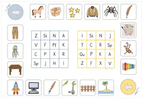 Vorschau - Stationenlernen - 2x Bingo, Anlautspiel passend zum Zebra-Lehrwerk - Seite 3