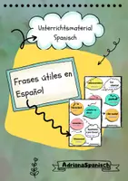 Vorschau - Stationenlernen - Frases útiles en Español - Deckblatt