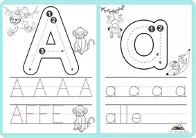 Vorschau - Arbeitsblätter - Das Alphabet - Deckblatt