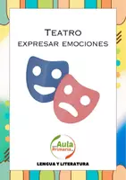 Vista previa - Tarjetas / Manipulativos - Expresar emociones en el teatro - Portada